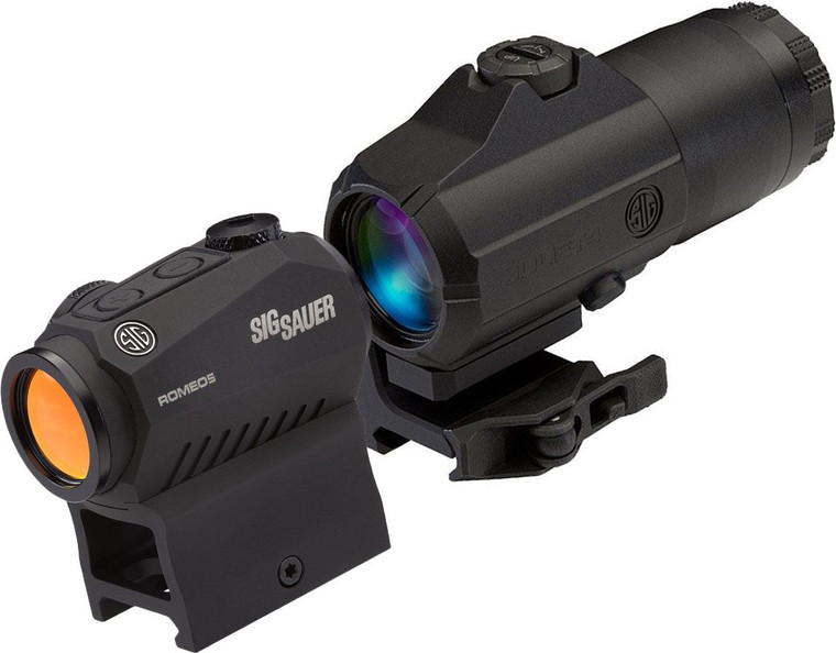 Sig Sauer SORJ53101 Romeo5 Red Dot Sight & Juliet3 3x Magnifier